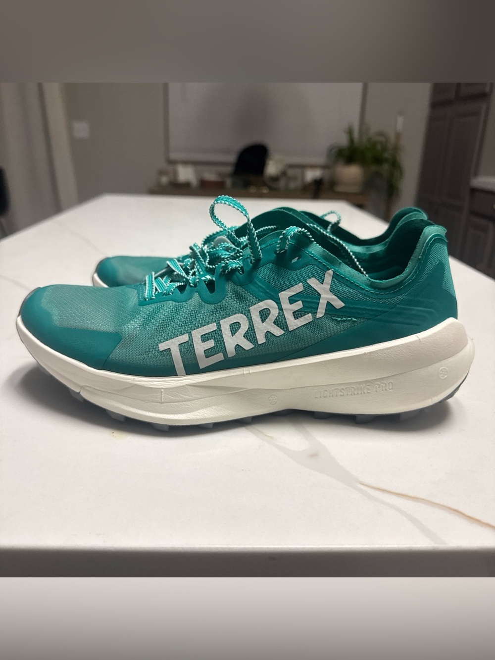 adidas Women Terrex Agravic Speed Trail Running Shoes JR5246 Teal Size 9